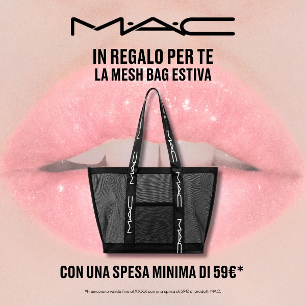 In regalo la mesh bag estiva